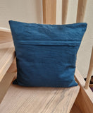 Pude Broderikit: 'Blå Harlekin pude' Bargello