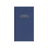 Broderikit: Højskolesangbog cover blå/pink