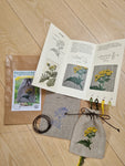 Embroidery kit: Flora Danica Tanacetum Vulgare bag