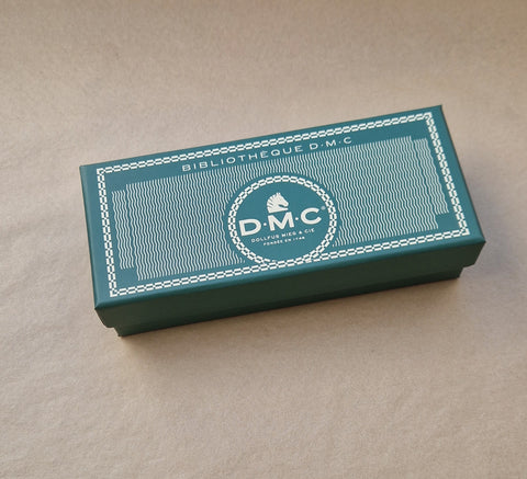 DMC yarn storage box in cardboard