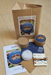 Embroidery kit: Crown box