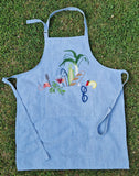 Embroidery kit apron