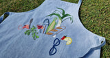 Embroidery kit apron