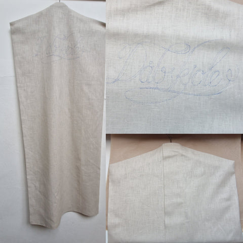 Dåbskjole cover med prikning