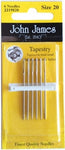 Tapestry needle size 20 (wo/point)