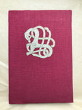 Embroidery kit: Notebook cover with fibula motif