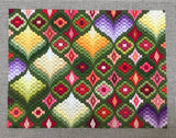 Embroidery kit:  'Little happiness' Bargello