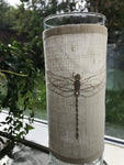 Embroderikit: Dragonfly lantern cuff