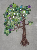Embroidery kit: Eyelet tree