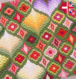 Embroidery kit:  'Little happiness' Bargello